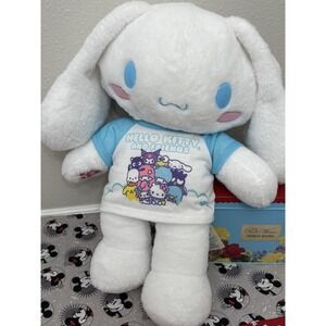 Build-A-Bear Cinnamoroll Plush 16" Sanrio Hello Kitty Friends Shirt